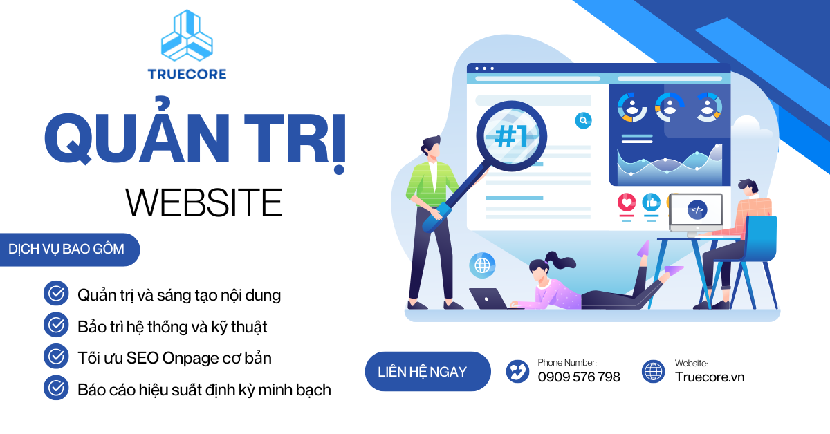 dịch vụ thiết kế website, quản trị website tại hà nội