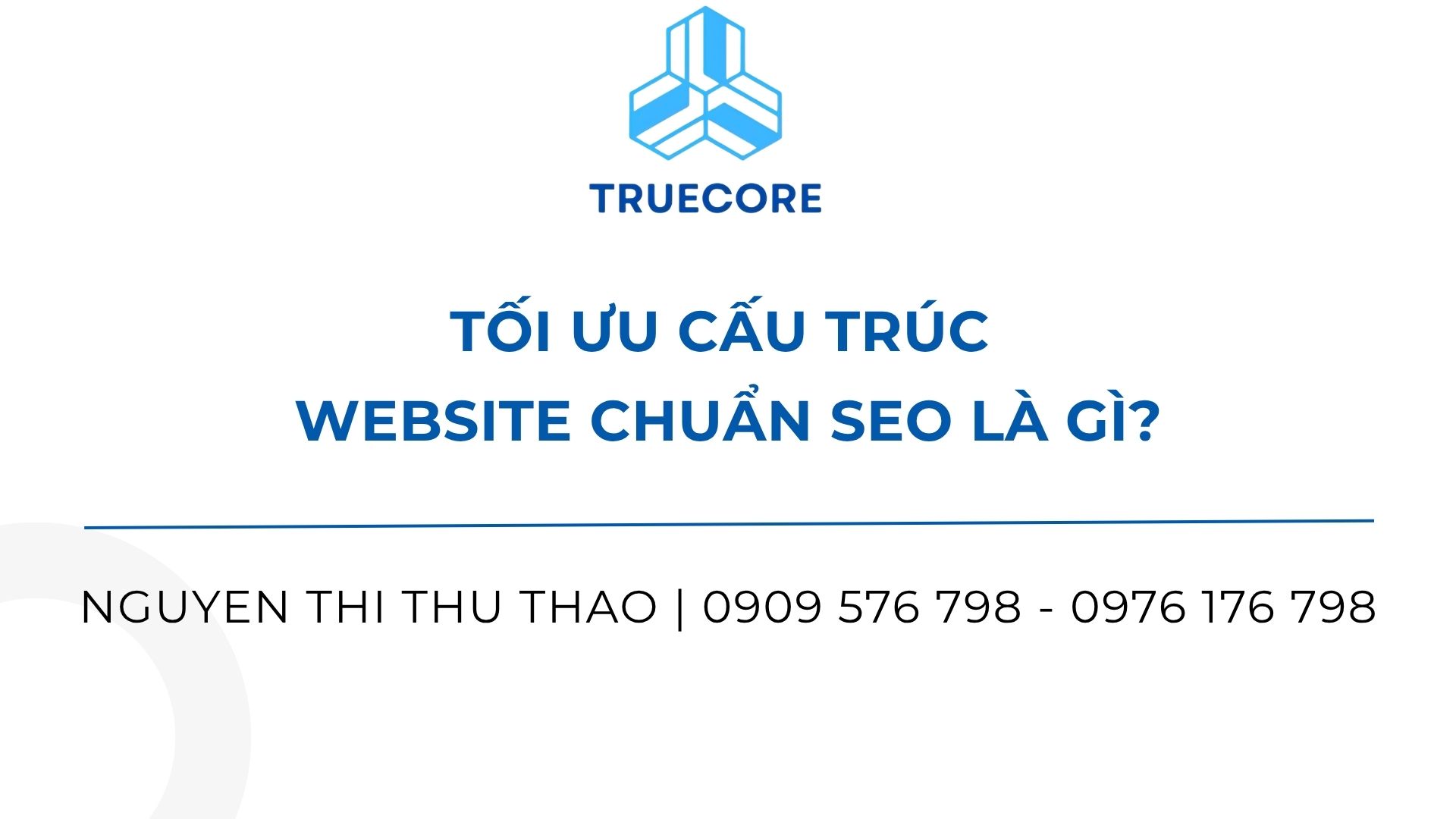 tối ưu cấu trúc website chuẩn seo