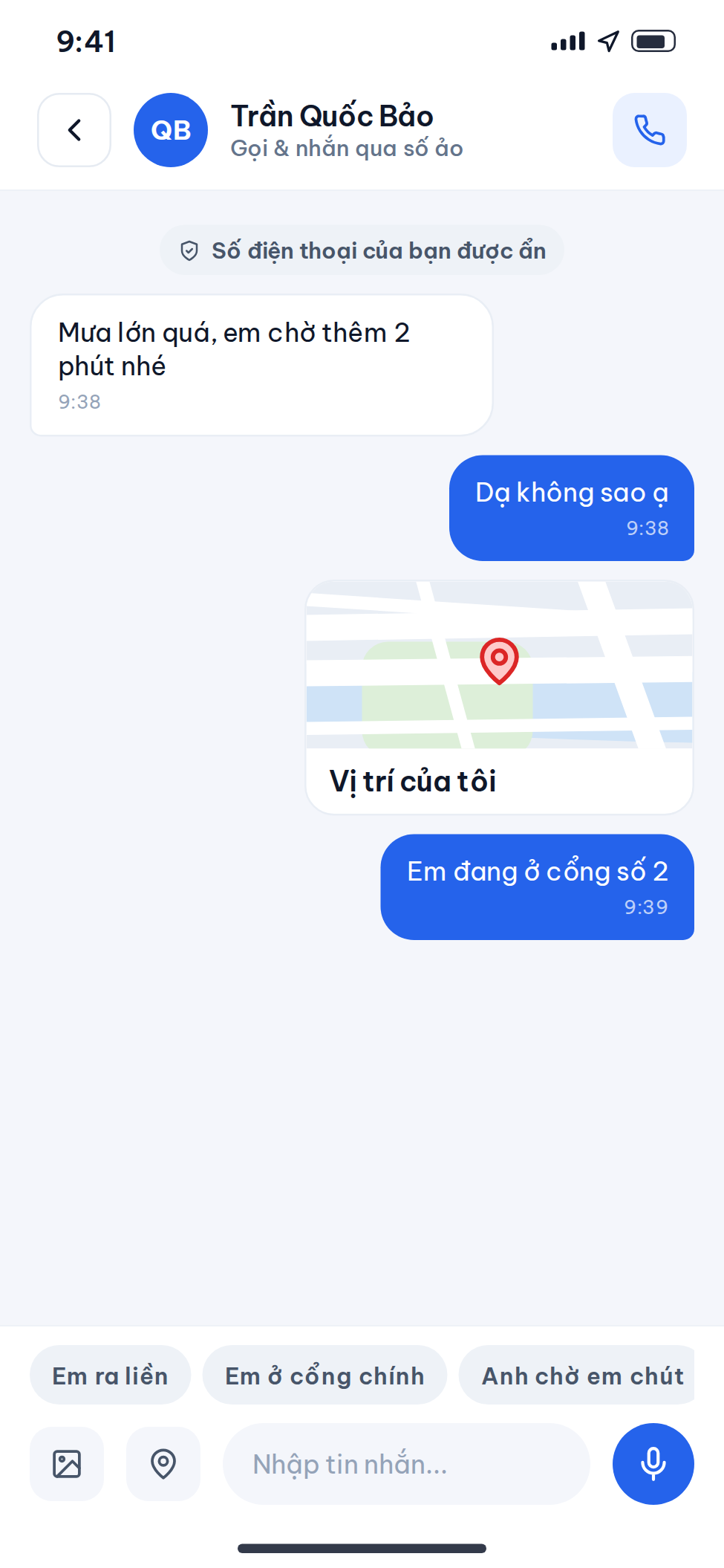 Thiết kế giao diện app lái hộ theo yêu cầu