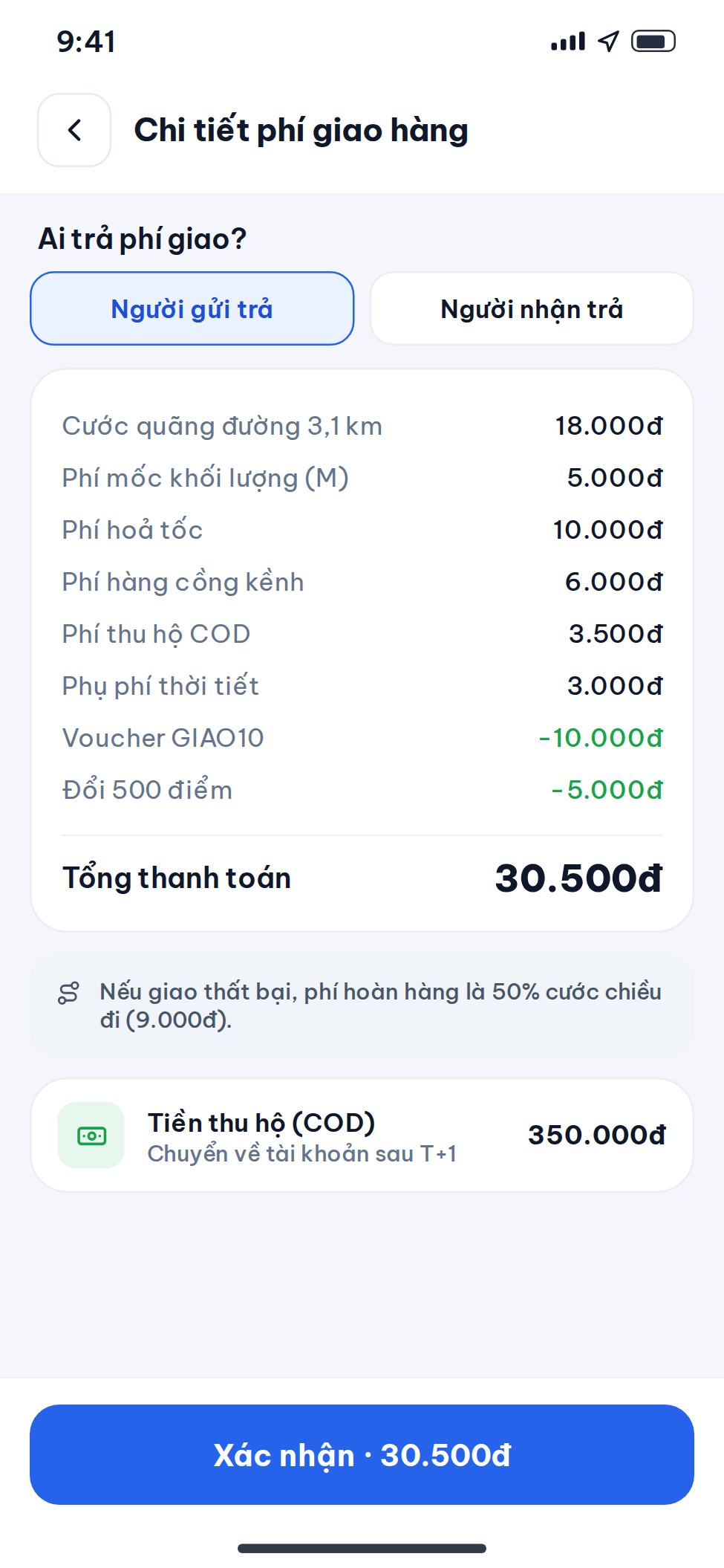 Truecore thiết kế app lái hộ theo yêu cầu
